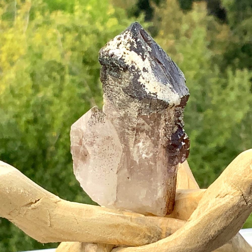 🦋 LOVELY Smoky Quartz w/ Amethyst 🦋